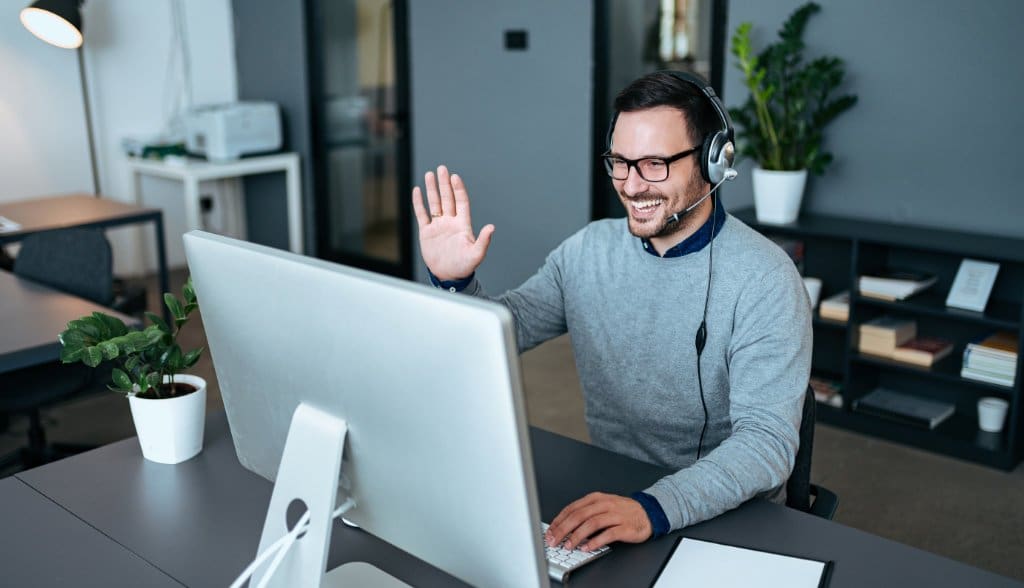 Usando o Microsoft Teams para se comunicar à distância