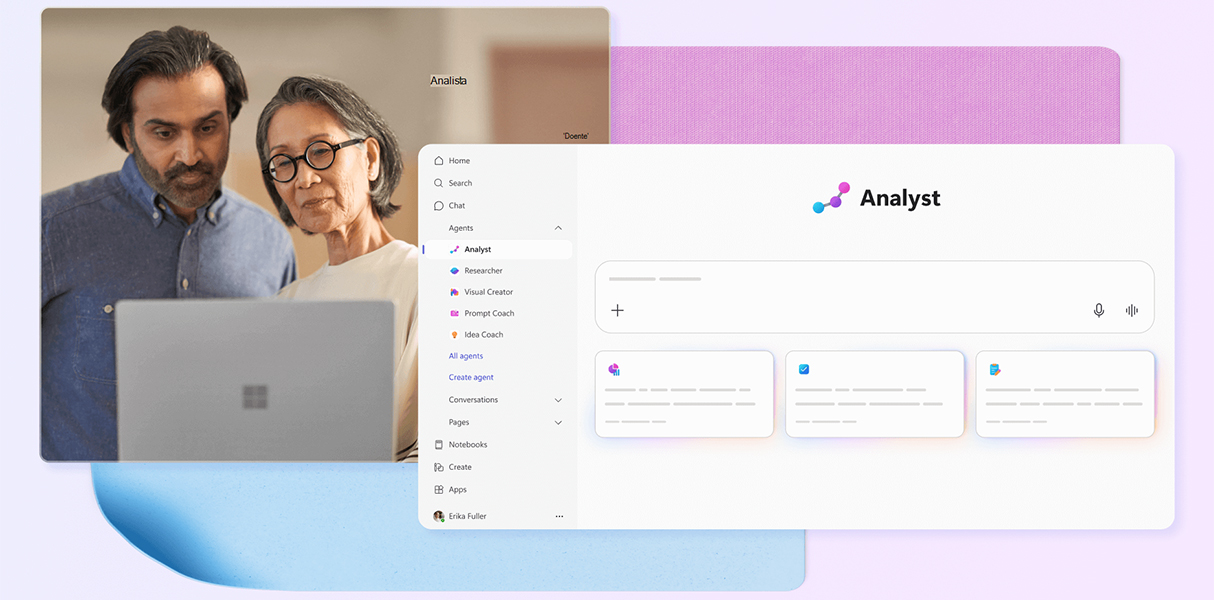 Analista do Copilot transforme dados em insights acionáveis em minutos